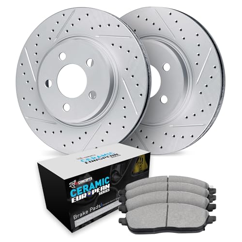 Image of R1 Concepts Front Brake Kit Fits 2006-2010 Jeep Grand Cherokee