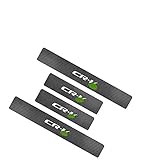 XITER For Honda CRV 2012-2020 Carbon Fiber Leather Car Door Sill Scuff Plate Guard Sills Door Entry...