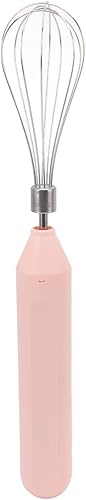 Miniatura 4 de Batidor de huevos eléctrico de mano con carga USB, mezclador de bebidas inalámbrico portátil con batidor de acero inoxidable ()