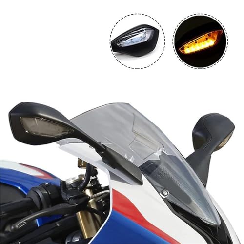Rétroviseurs de moto clignotants S1000RR pour balades