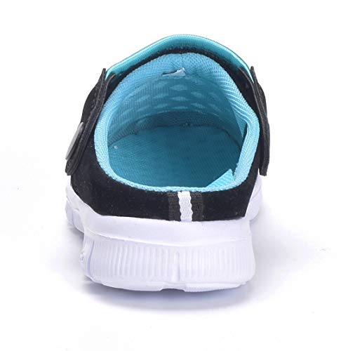 Kvbabby Kids Clogs Slippers Sandals Girls' Boys' Garden Mesh Slipper Summer Beach Pool Slippers Clogs & Mules Non-Slip,11Blue,12.5 Us Little Kid = Lable 30 #TOP4