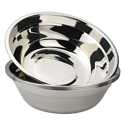 Morcte 4-Pack Metal Prep Bowl, Stainless Steel Bowls for Kitchen