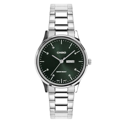 Image of Casio Enticer Ladies LTP-SN8YD-3B Analog Green Dial Watch (A2504)