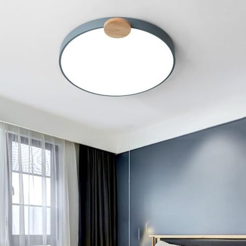 Plafonnier LED nordique intensité variable pour éclairage plat