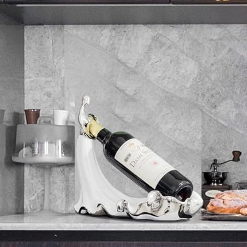 Soporte para botellas de vino para encimera miniatura 4