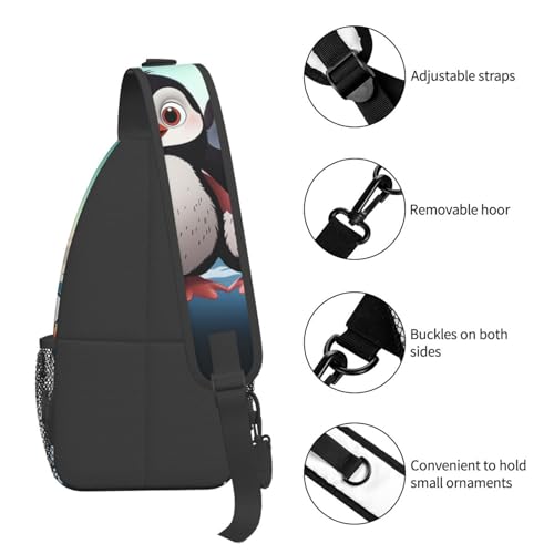 Bolso Pequeño Tipo Sling para Senderismo Hombre y Mujer miniatura 5