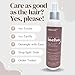 FABULOZ™ Hair Extensions Treatment Spray, Extensions That Feel Like New, Detangle, Leave-In Conditioner, Thermal Protection, Light Style Hold, Seal and Prevent Split Ends, Revive Dry Winter Hair