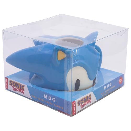 Stor Sonic The Hedgehog Taza 3D 385 ml miniatura 6