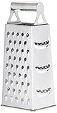 Dimensiones: 24 cm Axentia 200921 - Rallador manual, acero inoxidable, 24 cm