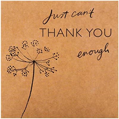 Hallmark Thank You Cards - Pack of 10 in 2 Classic Designs, Grey & Brown,25566740