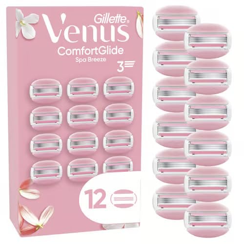 Gillette Venus ComfortGlide Spa Breeze - 12 lame di ricambio per rasoi da donna