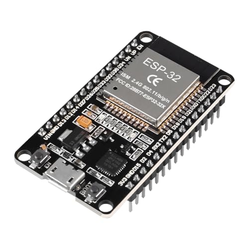 1Pcs ESP32 CP2102 Micro Development Board integrates 30PIN Wi-Fi Bluetooth Dual Core USB for Easy Connection and Programming Networking Smart Component DIY Robot