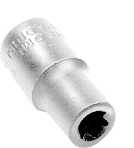 Image of Performance Tool W81006 3 /8-Inch Drive E-6 External Torx Socket, Heat Treated Alloy Steel with Polish Chrome Plated Finish