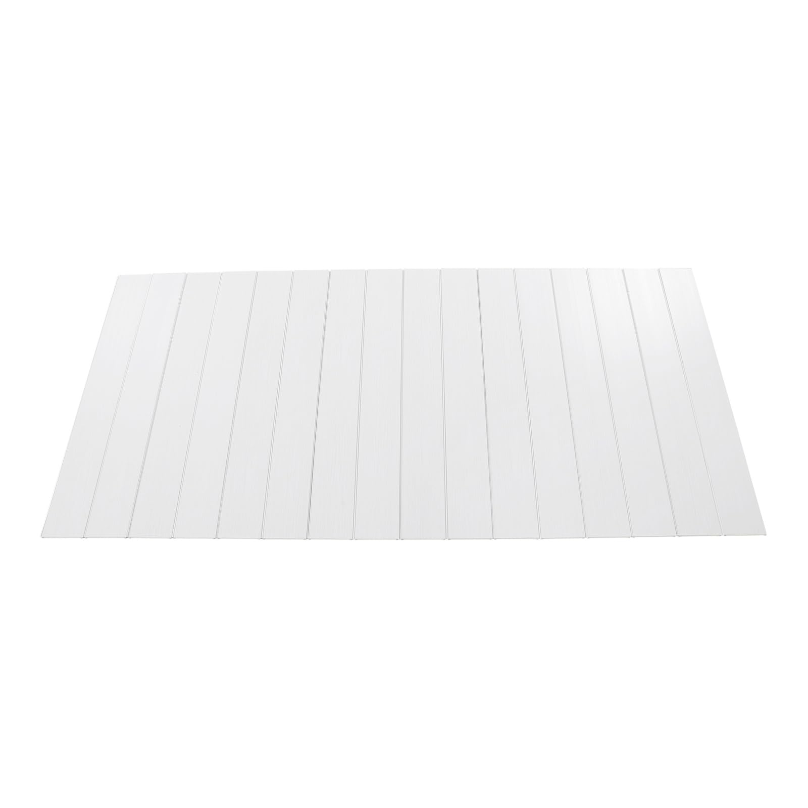 Foldable Bath Cover Dustproof Bathtub Cover PVC Insulation Bath Board Waterproof Folding Tray Bathtub Lid Insulation Tray Extendable Bathroom Dust Board for Home, Hotel, Spa, White, 170 * 70 * 0.65cm