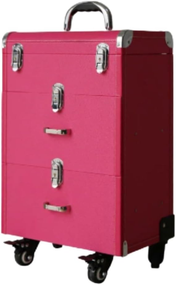 プロ用 収納ボックス メイク箱 大容量 大容量化粧台 キャスター付き 鍵