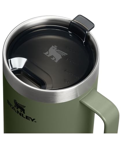 Image of STANLEY The Everyday Suburban Mug | 30 oz | Drink Through Lid | Cup for Coffee, Tea and Drinks | Insulated Stainless Steel Coffee Mug | BPA-Free | Dried Pine