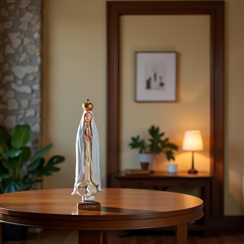 Estatua de Nuestra Señora de la Gracia 8.26 in H miniatura 5