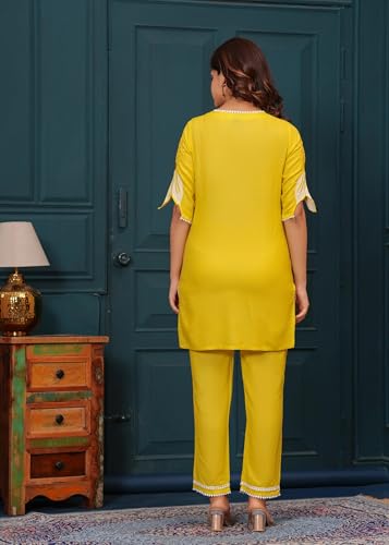 Image of FABNEX kurta set for women | Women Kurta | Women Kurta Sets Kurtis | Women Kurta Pant Set | Women Kurta Pant Set Women (K-115-117)
