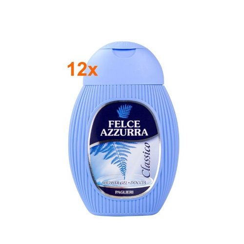 PAGLIERI  Felce Azzurra Classic Gel Douche 12 x 200 ml
