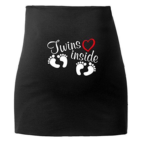 Preisvergleich Produktbild miKalino Bauchband Twins Inside, Farbe:schwarz;Grösse:S / M