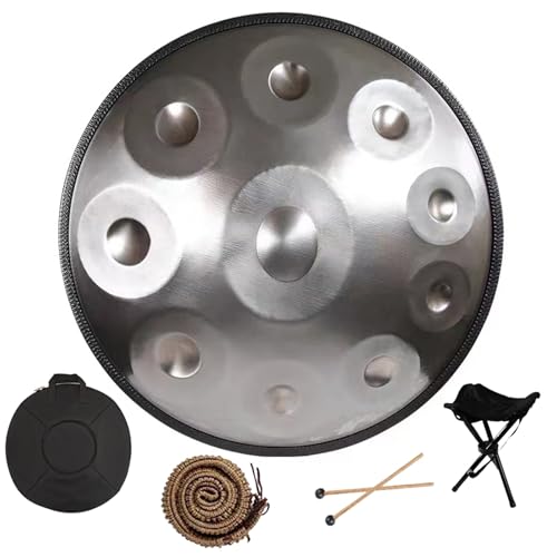 432/440Hz D�}�C�i�[�X�`�[���n���h�p���h�����A22�C���`�X�`�[���h�����A9/10/12�m�[�g�X�`�[���^���O�h�����A�ґz�A�T�E���h�Z���s�[�AASMR�A���K�p(Silver,10 Notes (440Hz))