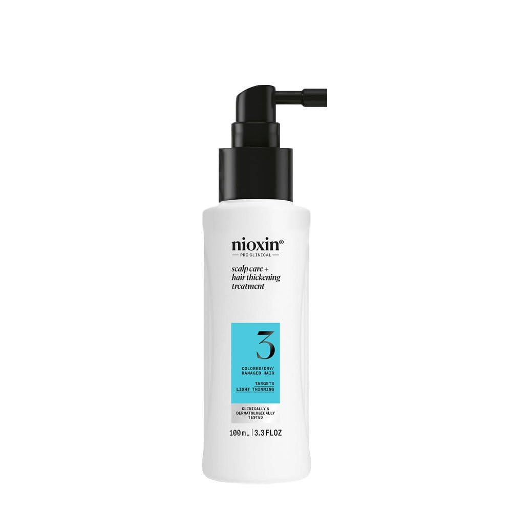 Nioxin System 3 Scalp + Hair Treatment Leave-In 100 ml - Serum / Treatment without Rinsing Damaged Coloured Hair