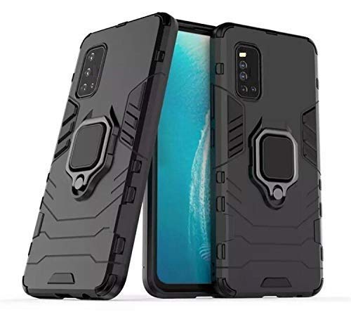 Designerz hub Back Cover for Silicone_Vivo IQOO 3(Armor Defender) Black (B084WRC24J) Amazon Price History, Amazon Price Tracker