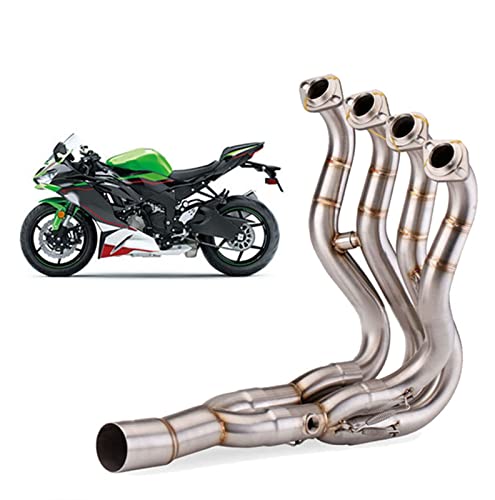 Échappement de moto pour Kawasaki ZX-6R et ZX636 tube de liaison intermédiaire de 2009 à 2021