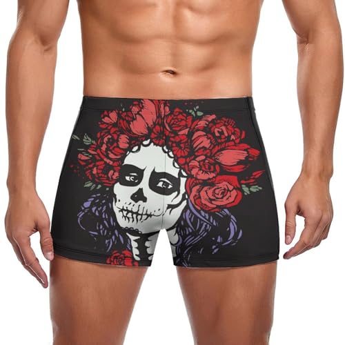 Short de bain homme fleuri pour vos vacances de natation et bronzage