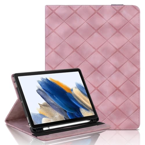 Étui Galaxy Tab A9 Plus rose pour éviter les casses d'écran avec sangle - 4