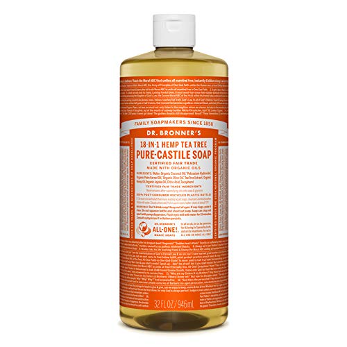 Dr. Bronner's Organic Tea Tree Scent Pure-Castile Liquid Soap 32 oz. 1 pk - Total Qty: 1212