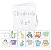 Jack Dempsey Stamped Cloth Nursery Books, 8-Inch by 8-Inch, 12 Pages, Children's Zoo
