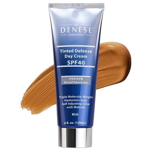Dr. Denese SPF 40 Defense Day Cream (Rich) 4 oz – Tinted Moisturi...