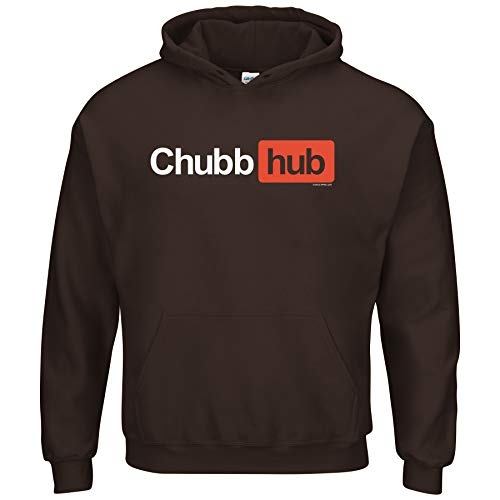 Smack Apparel Cleveland Football Fans. Chubb-Hub Brown T-Shirt (Sm-5x) (Hoodie, X-Large)