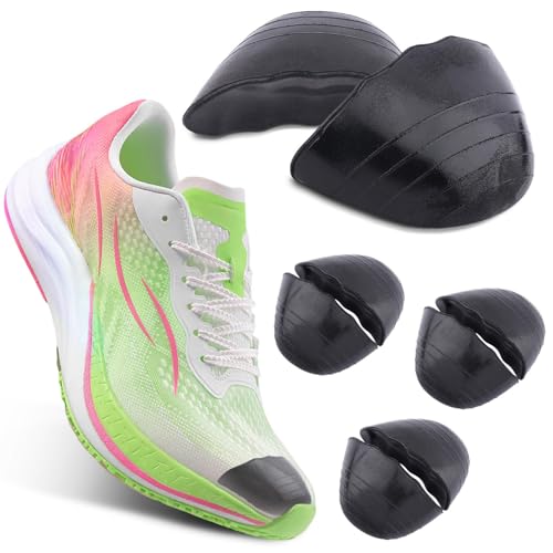 Image of Shoe Filler Insert, Black Shoe Inserts for Shoe Too Big Adjustable Toe Cushion Fillers Make Shoes Fit, Prevent Heel Sliping Shoe Inserts for Sneakers High Heels Flats Boots (Size:4 Pairs)