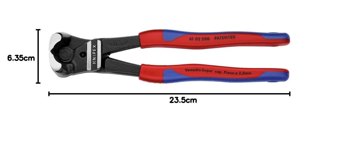 Image secondaire de KNIPEX 61 02 200 Coupe-boulons Force Élevée Poignée Confort