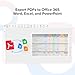 MobiPDF Premium - Professional PDF Editor | Edit, Protect, Fill & Sign PDFs | 1 Year Subscription - 1 PC | 50GB Cloud Storage