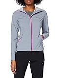 Softshell Kapuzenjacke aus wasserabweisendem Material für Damen, Tagsüber, nachtsüber und ganzjährig tragbar, Wandern, Trail Running und andere Outdoor-Aktivitäten, Aktive Passform