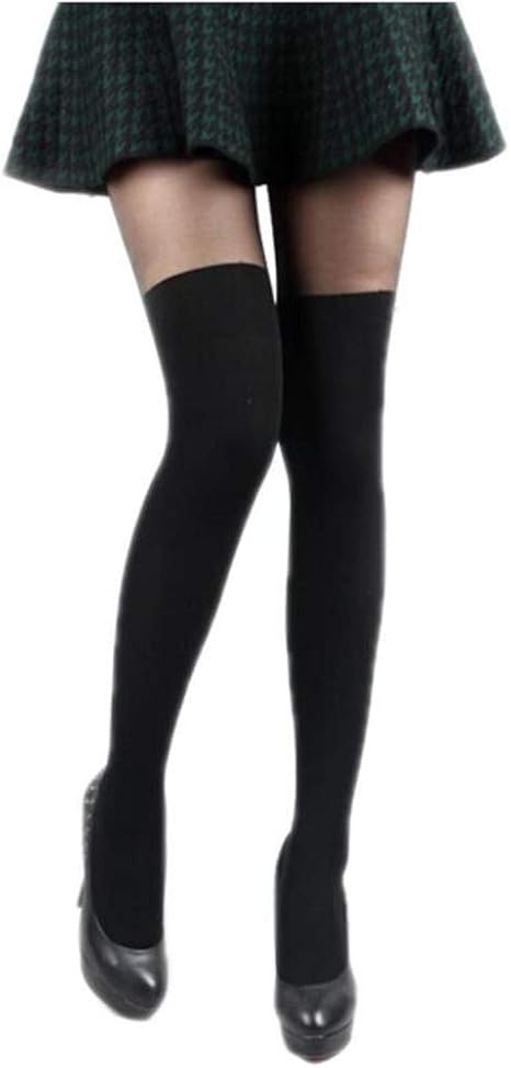 Black Sugar - Collant con inserto a forma di gatto, coniglio Black Sugar - Collant con inserto a forma di gatto, coniglio