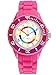 Alienwork Kids Orologio di Apprendimento Bambini Ragazze Rosa Bracciale in Silicone Multicolore bambini Impermeabile 5 ATM Tempo di Apprendimento