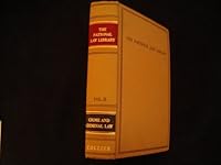 Crime and criminal law: By Morris Ploscowe (The National Law Library) B00087LKXG Book Cover