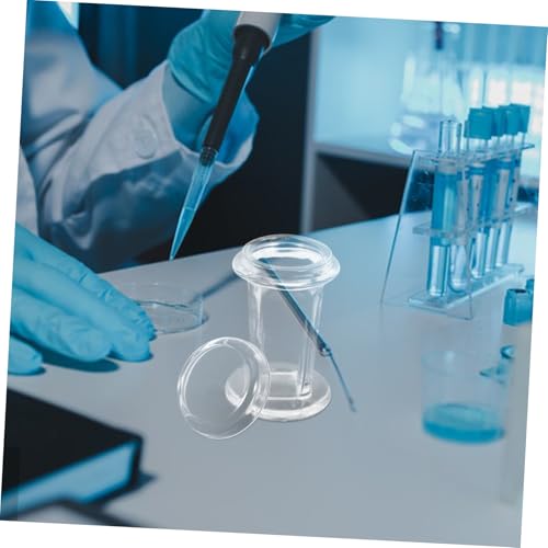 Pot en verre pour lames de microscope protecteur avec support vertical anti-rayures - 5