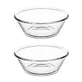 Glass bowls are ideal kitchen utensils for preparing, mixing, serving healthy and delicious salads, storing leftovers, etc.