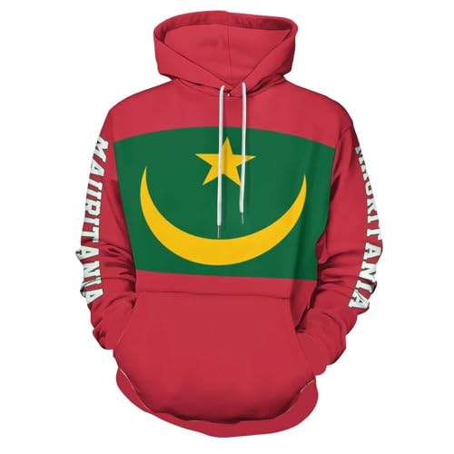 Sweat à capuche homme mauritanien chaud et ample pour l'automne décontracté