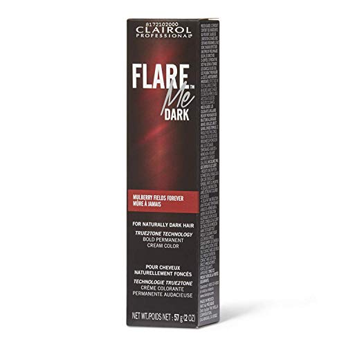 FLARE Me Dark Permanent Cream Color Mulburry Fields Forever 3RRV