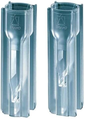 BrandTech 759200 Disposable UV-Cuvettes, Ultra-Micro, 8.5 mm, Bulk Packaged; 100/Pk