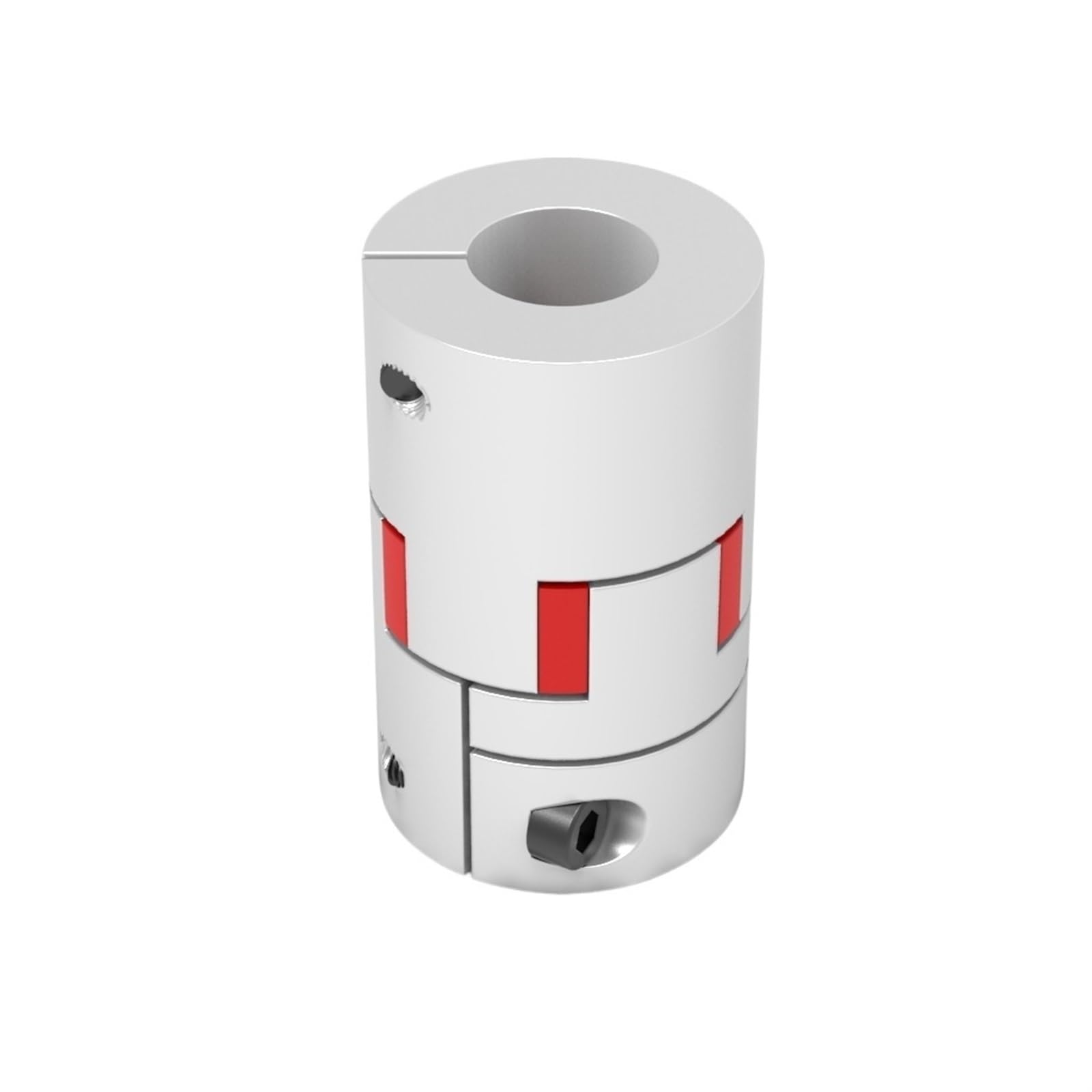 XB D40L66A Coupleur à Trois mâchoires en Aluminium Plum Accouplement d'arbre Flexible Connecteur de Moteur Accouplements Flexibles 8 mm-22 mm(10mm-19mm)