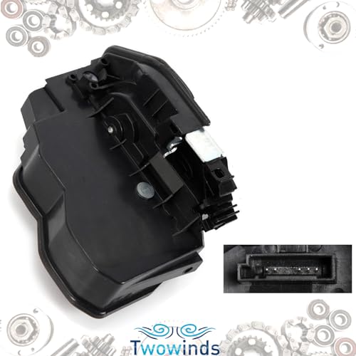 Twowinds Türschloss Vorne Links Kompatibel mit BMW E61 E87 E90 E91 E81 X6 X5 X3 X1 51217202143 Aktuator, Zentralverriegelung Schloss