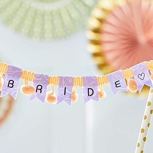 Image of Brother P-Touch Embellish Black Print on Purple Floral Patterned Tape TZEMPPF31 - ~ inch Wide x 13.1' Long for use with P-Touch Embellish Ribbon & Tape Printer