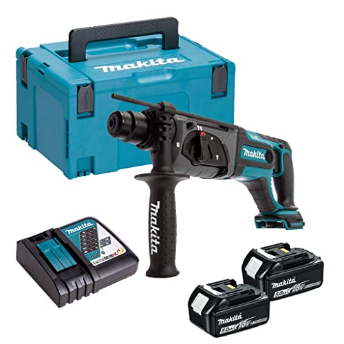 Makita DHR241RTJ AKKU-BOHRHAMMER, Blau – Bild 6
